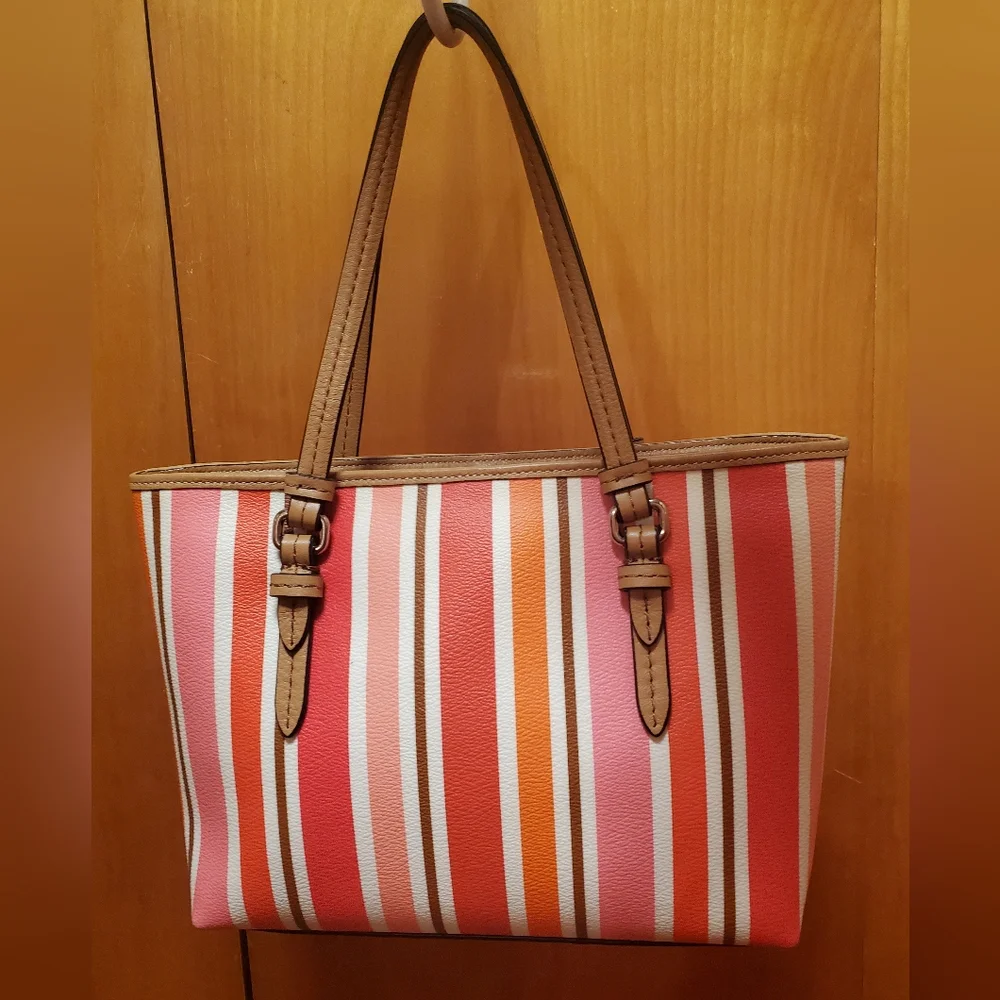 Coach stripes bag NWNT - Picture 5 of 12